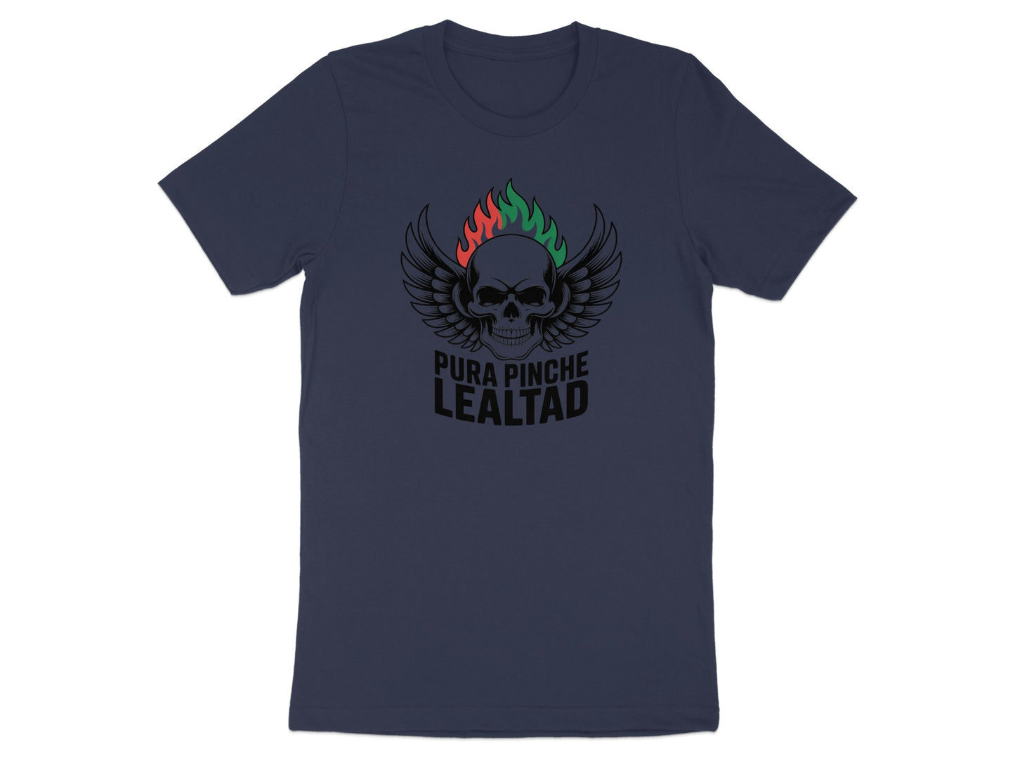 Pura Pinche Lealtad Skull Graphic T-Shirt product type