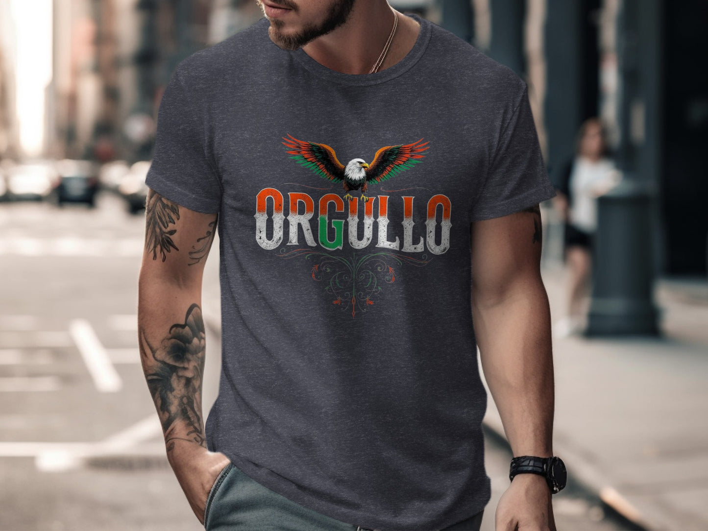 Orgullo Pride Eagle Graphic Men's T-Shirt product