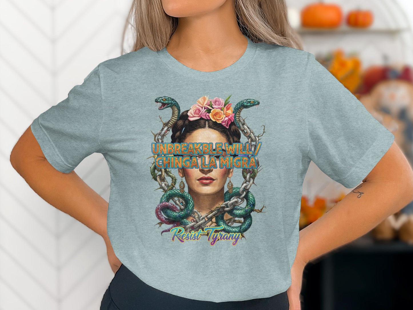 Unbreakable Unafraid and Determined Graphic Tee product