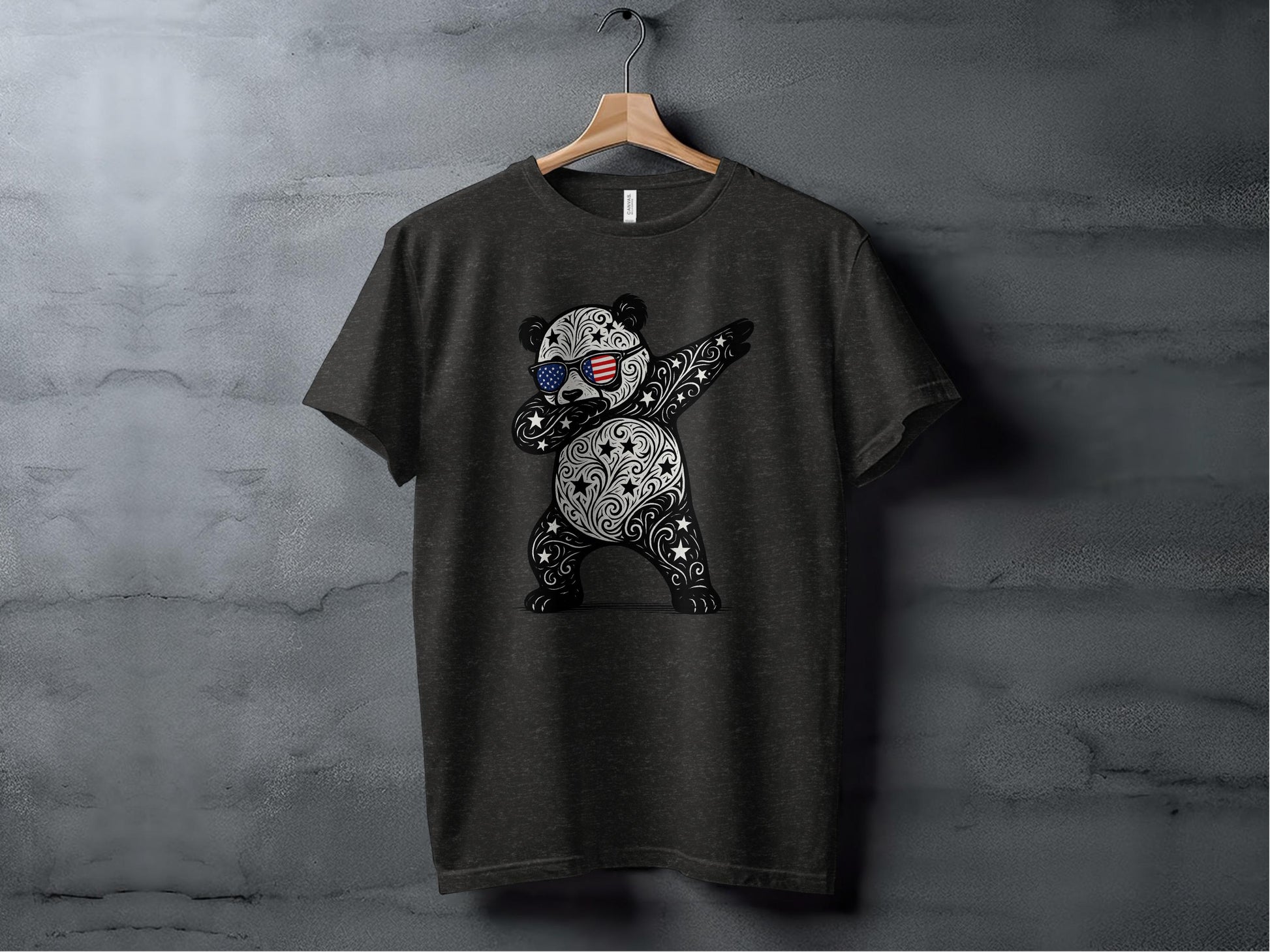 Dabbing Panda with Unique Design T-Shirt product type