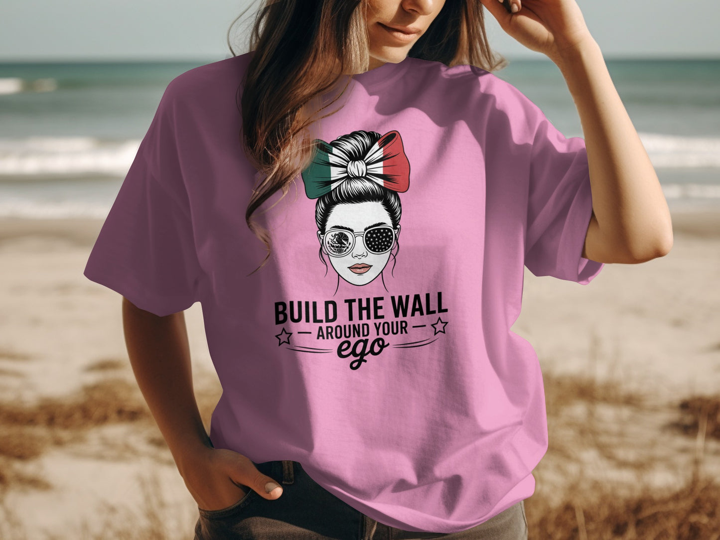 Build The Wall Around Your Ego Graphic T-Shirt product