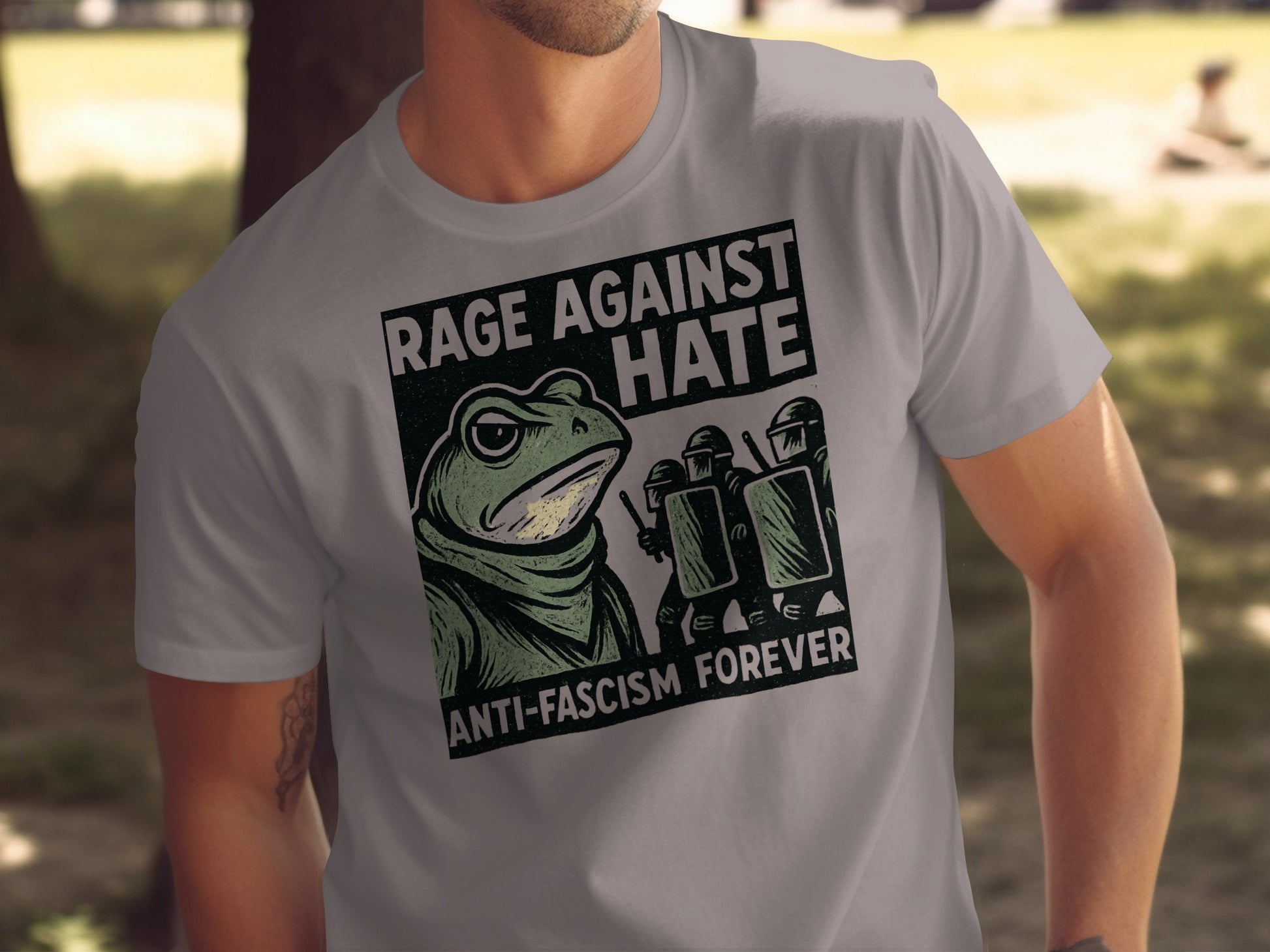 Rage Against Hate Anti-Fascism Forever T-Shirt