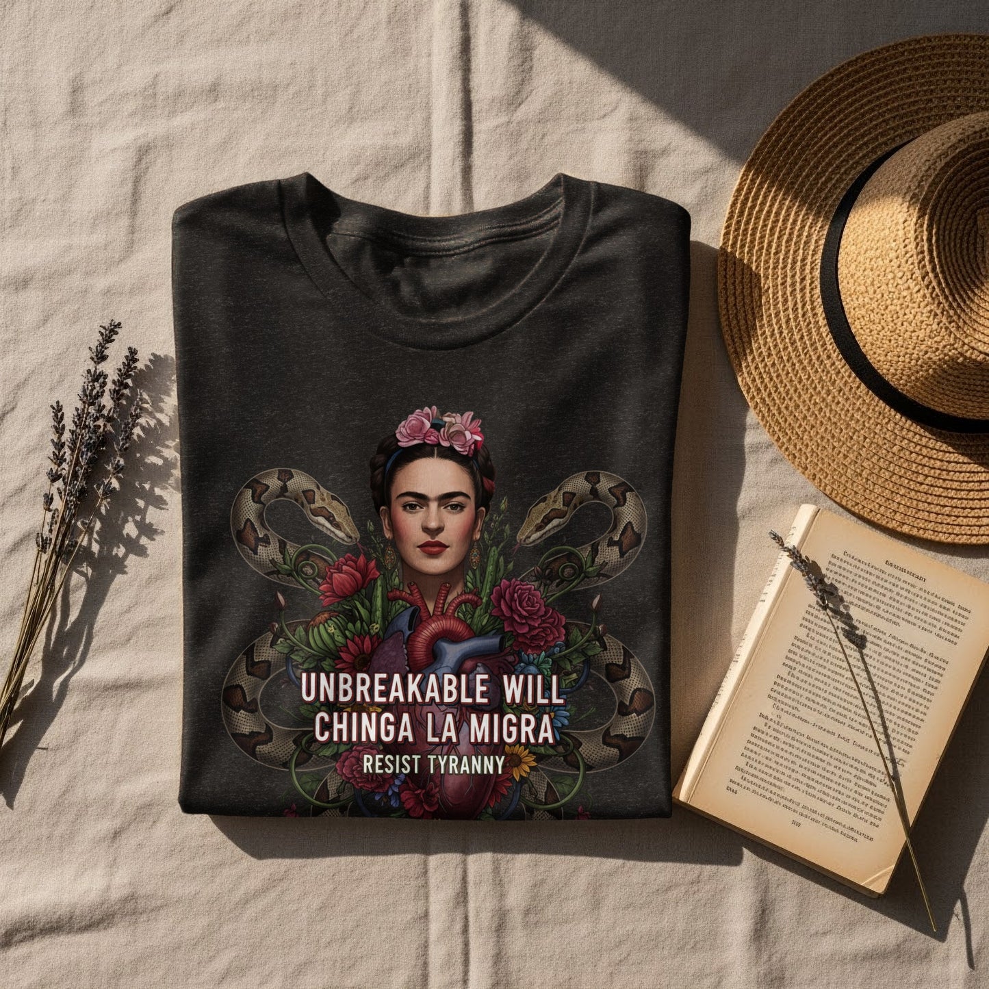 Unbreakable Will Resist Tyranny Graphic T-Shirt product type