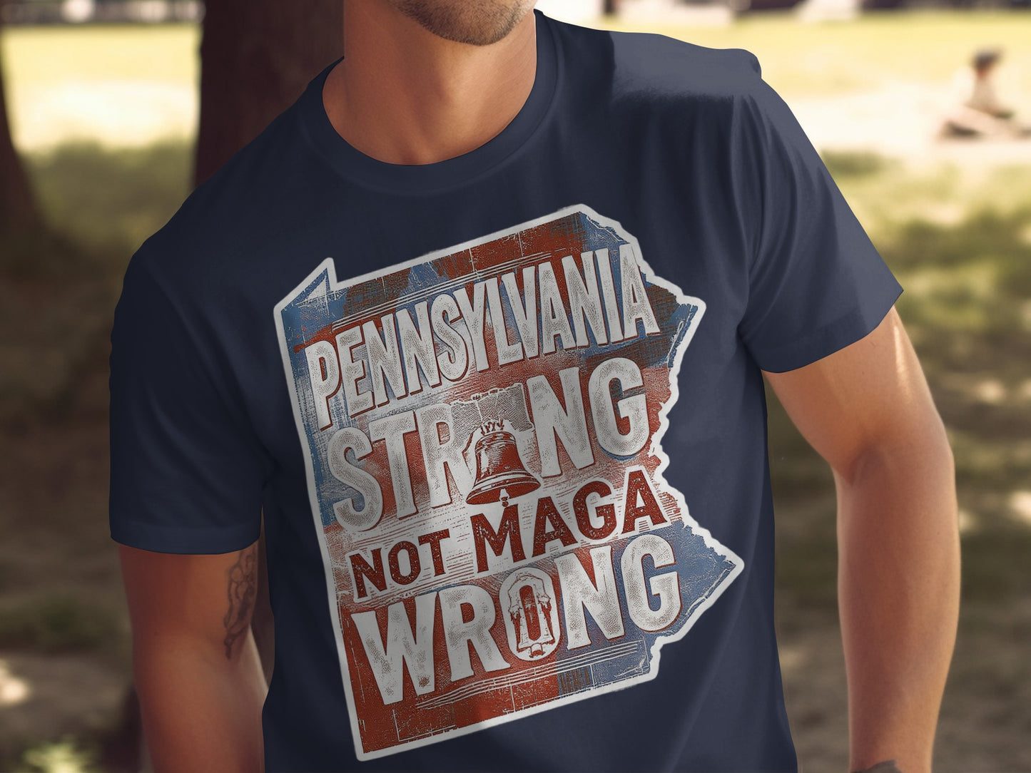Pennsylvania Strong Not MAGA Wrong Shirt product
