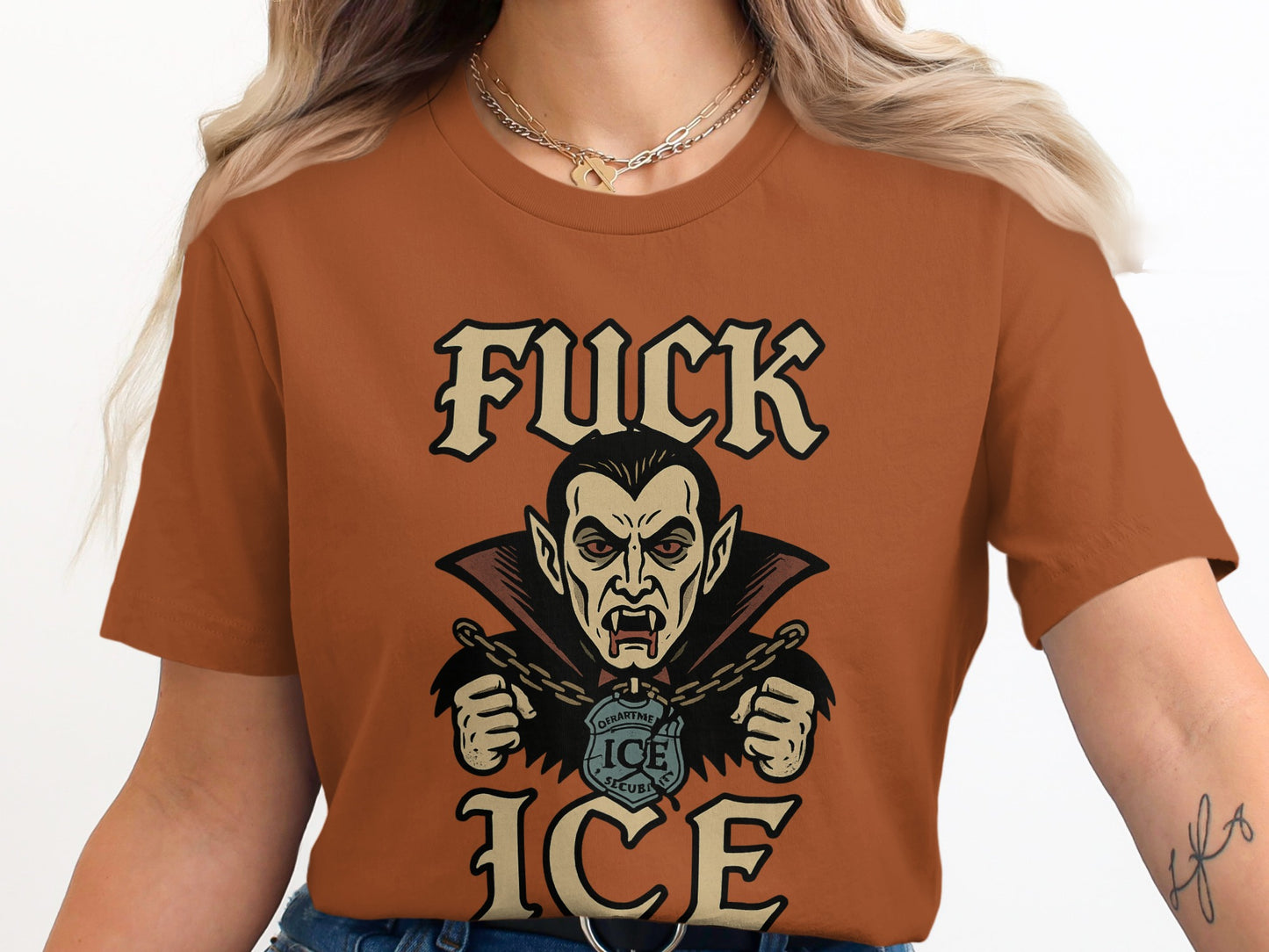 Gothic Vampire Ice Resister Graphic Tee product