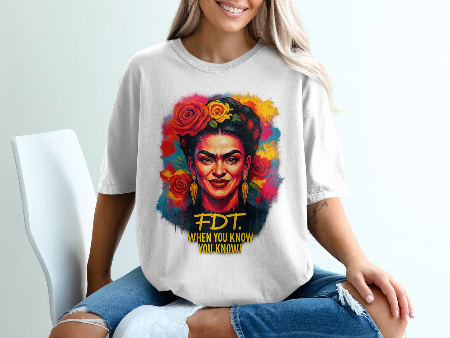 Vibrant FDT When You Know You Know Graphic T-Shirt product type