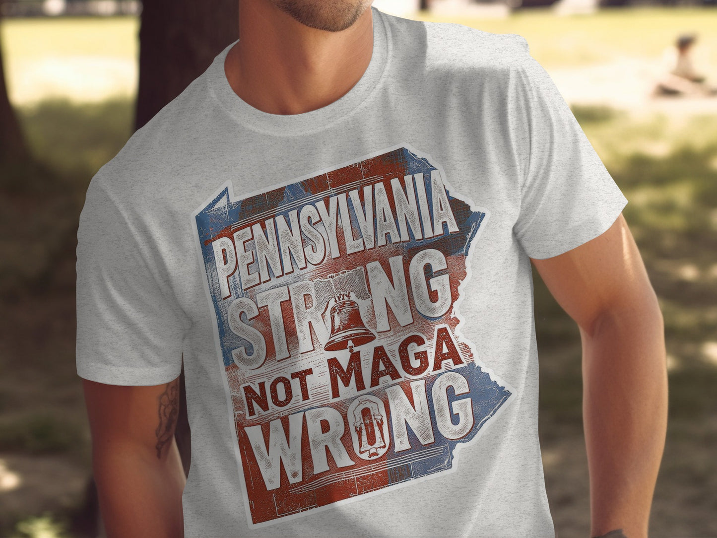 Pennsylvania Strong Not Maga Wrong Shirt product