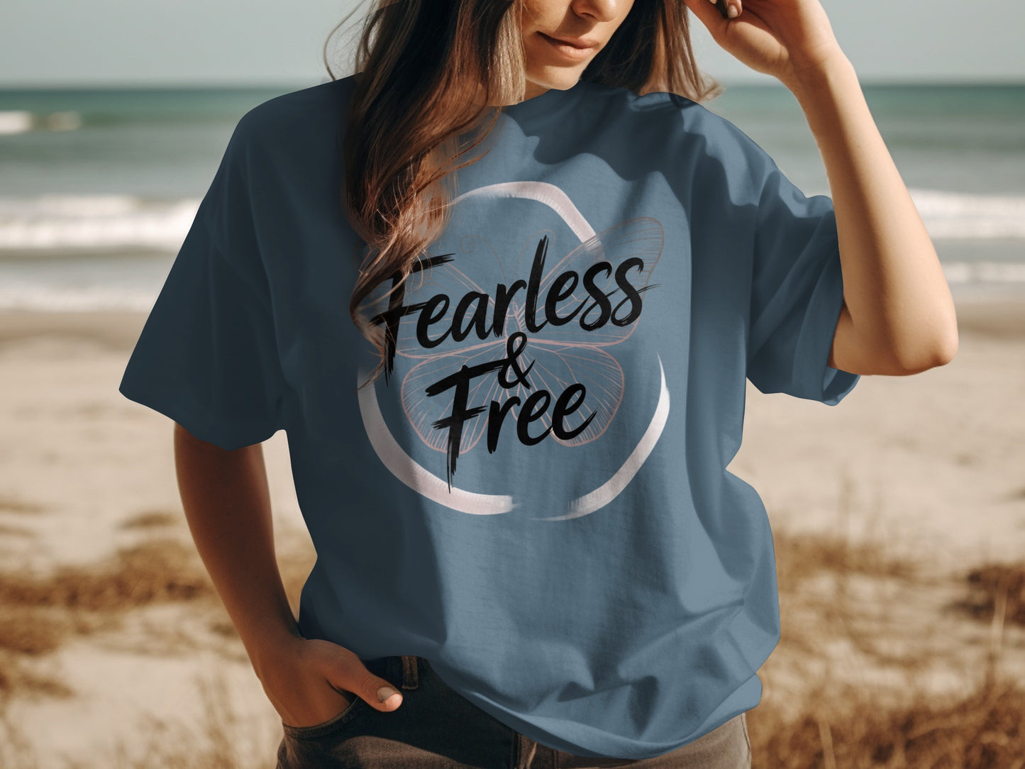 Fearless and Free Graphic T-Shirt product