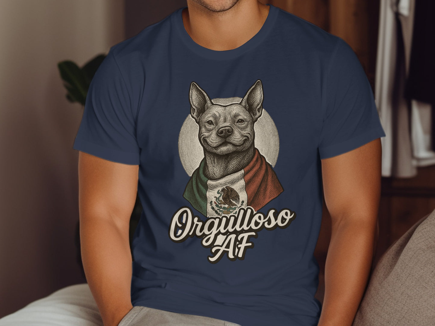 Orgulloso AF Mexican Dog Design T-shirt product
