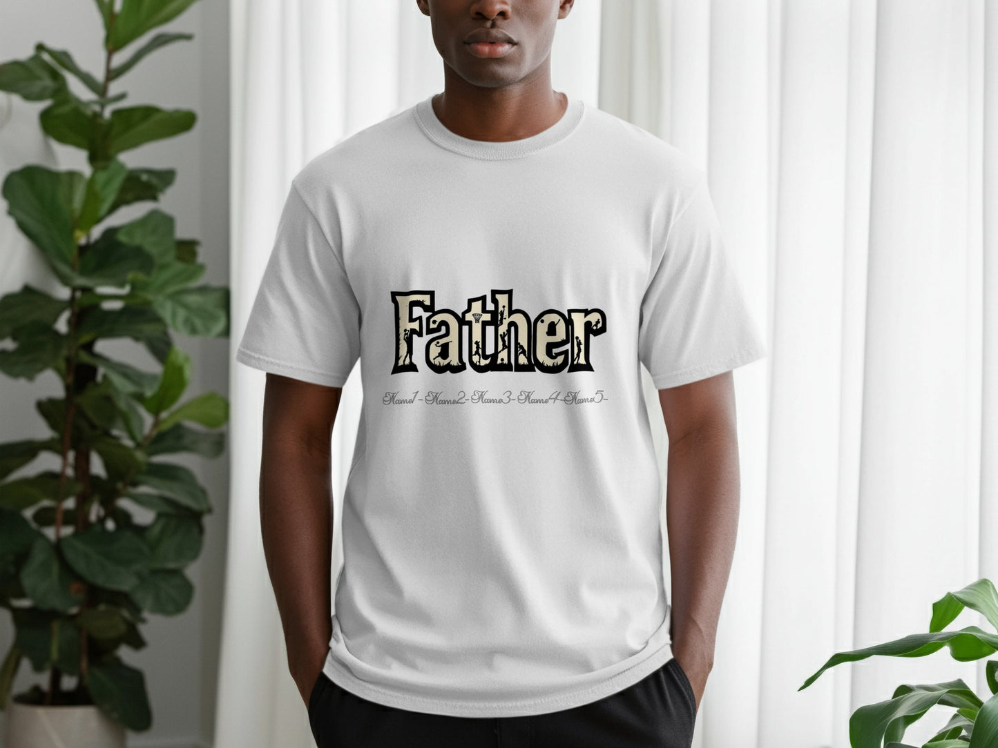 Father Graphic Tee Perfect for Casual Wear product