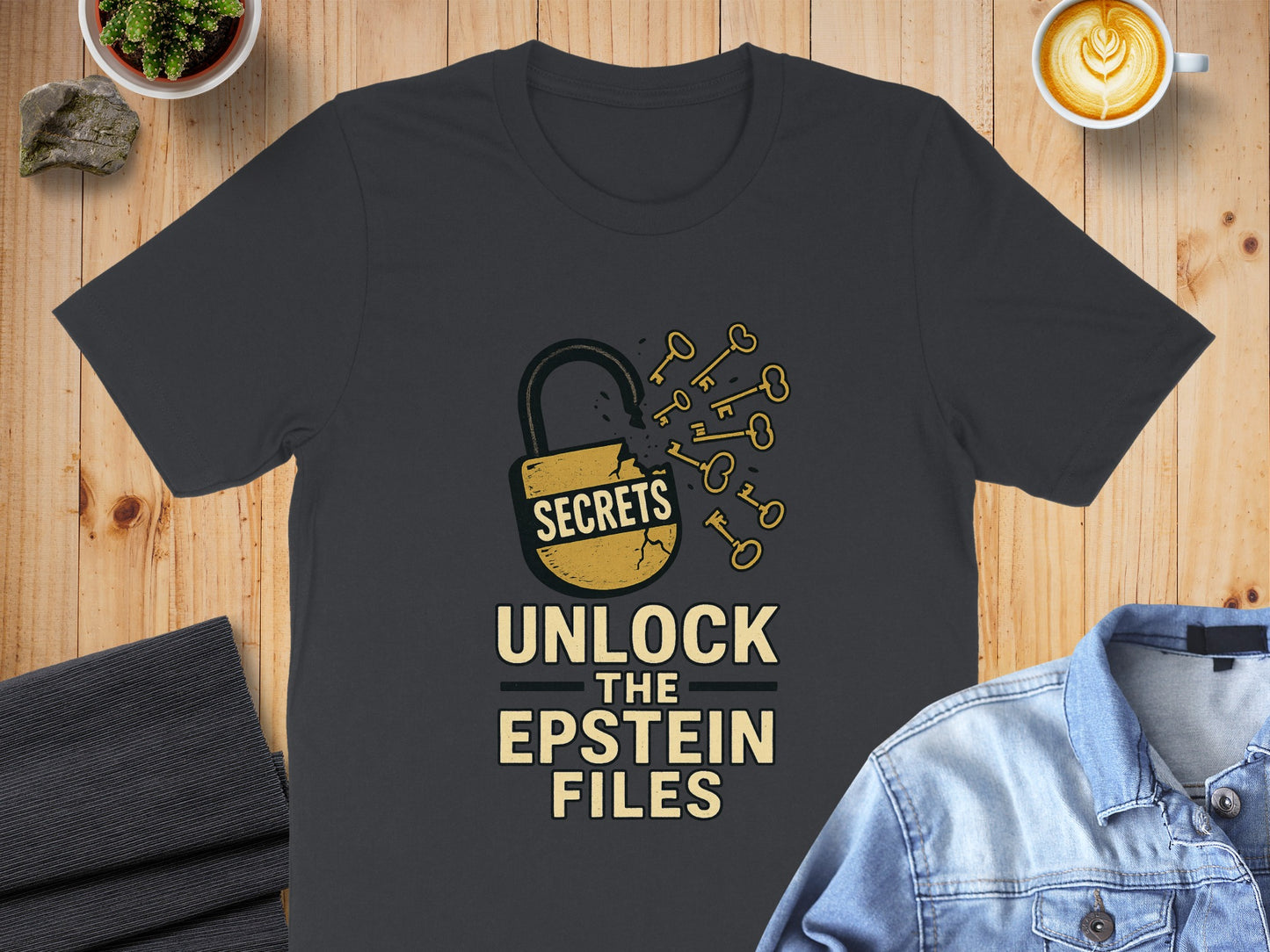 Unlock The Epstein Files Graphic T-shirt product