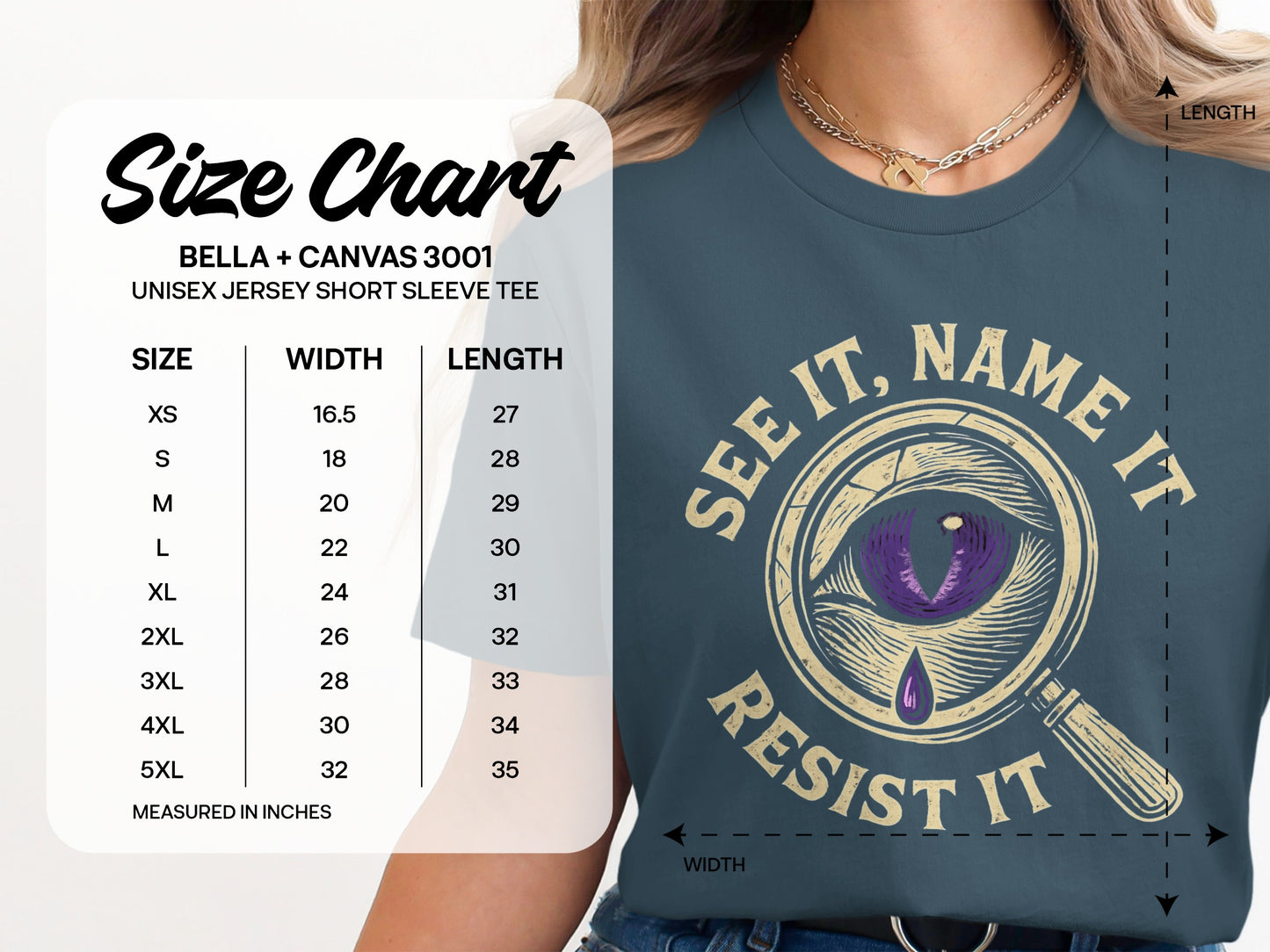 See It Name It Resist It Graphic Tee