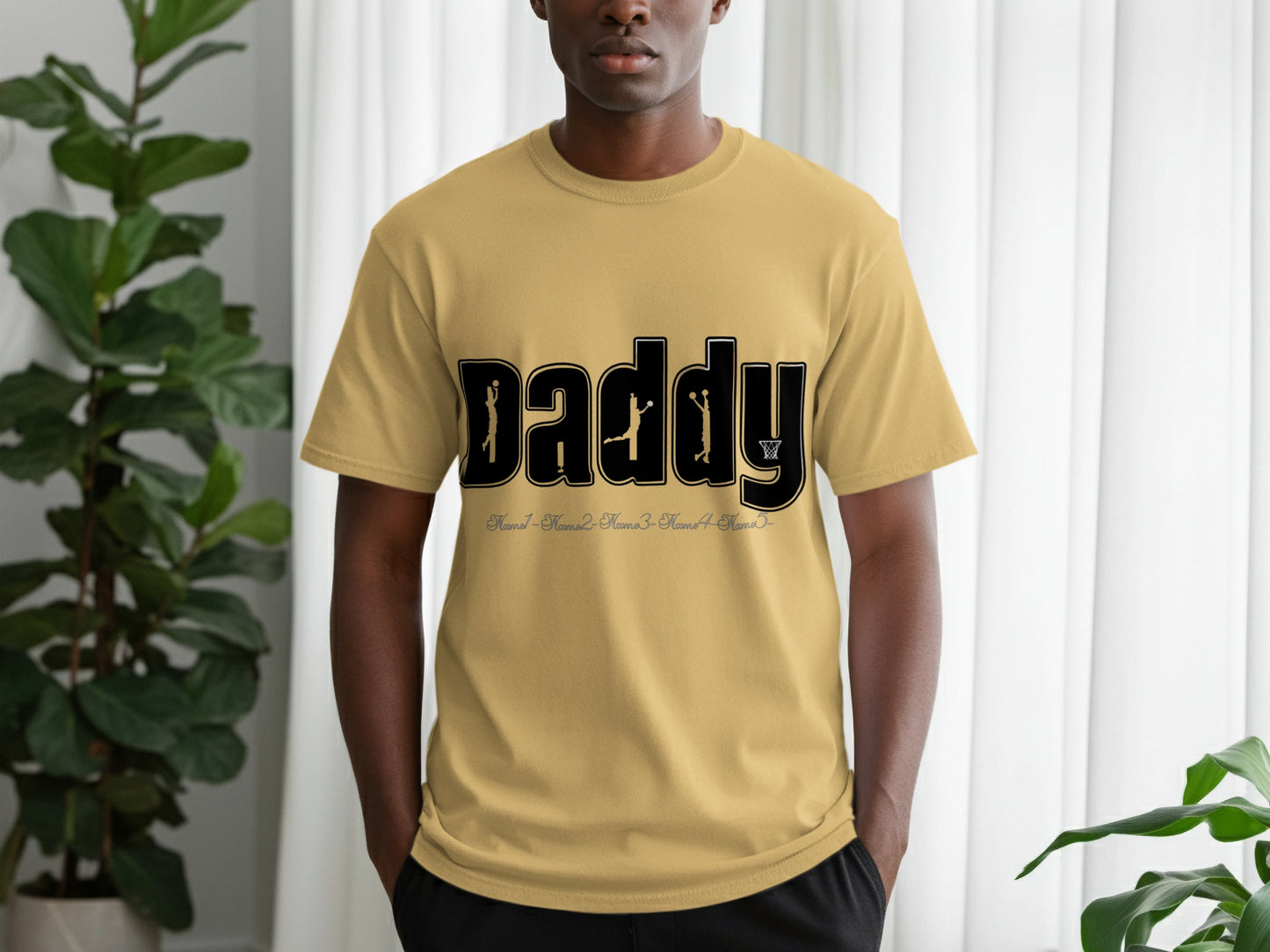Daddy Themed Graphic Tee shirt product type