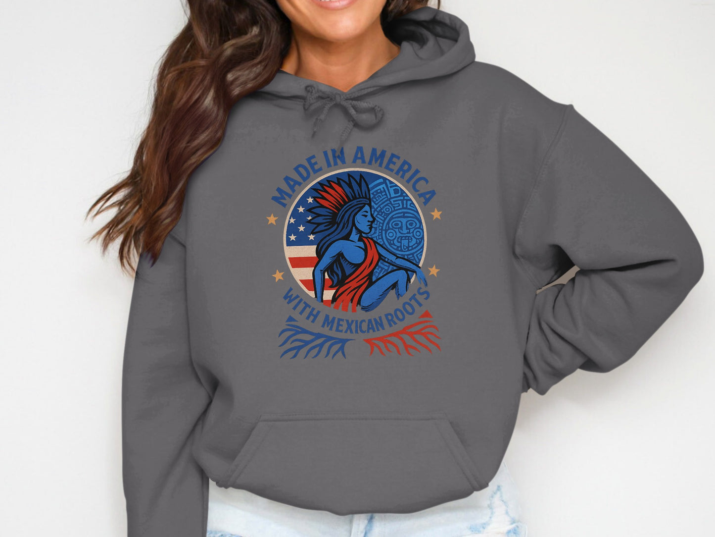 Made in America with Mexican Roots Hoodie product