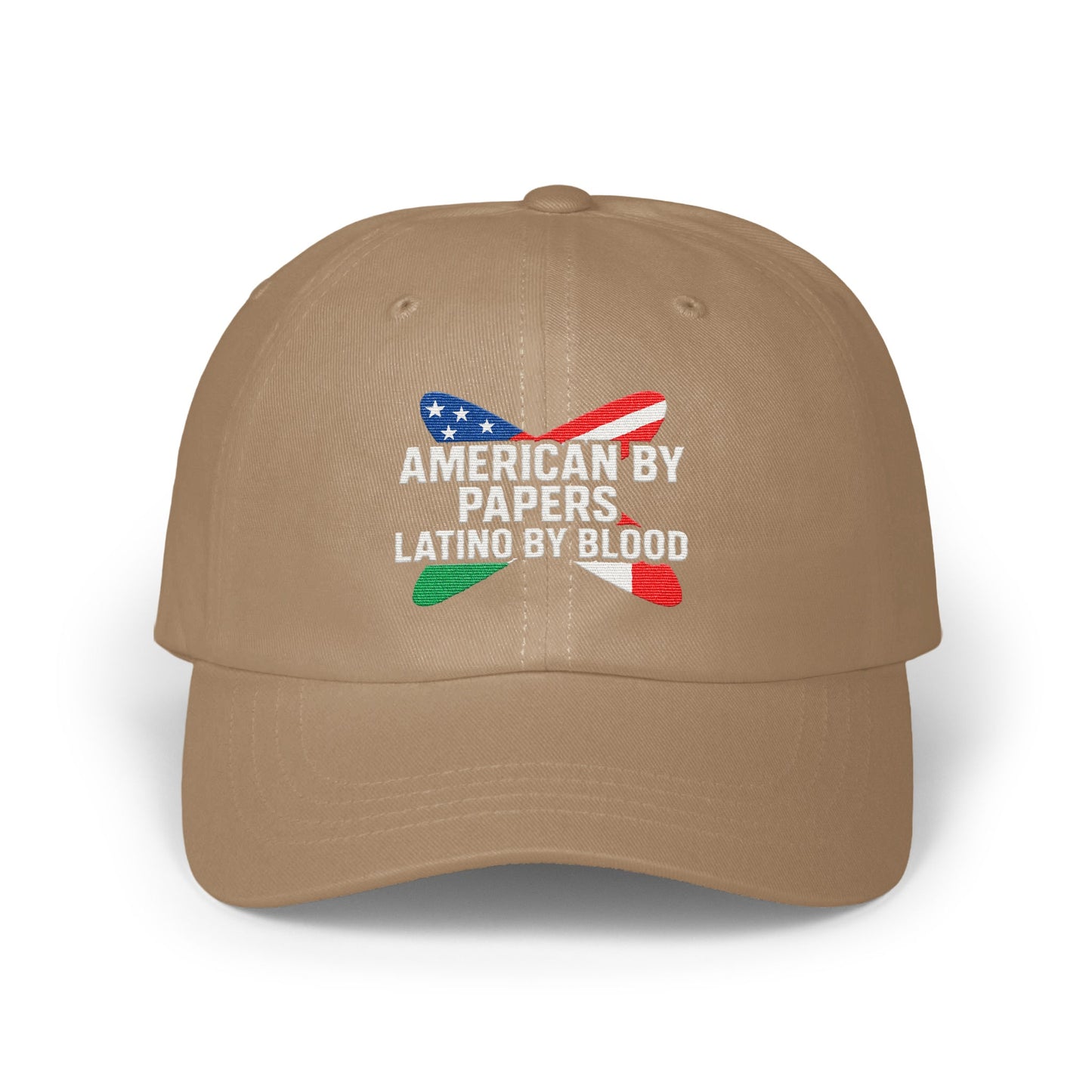 American By Papers Latino By Blood Cap product
