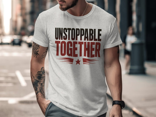 Unstoppable Together Inspirational Tee Shirt