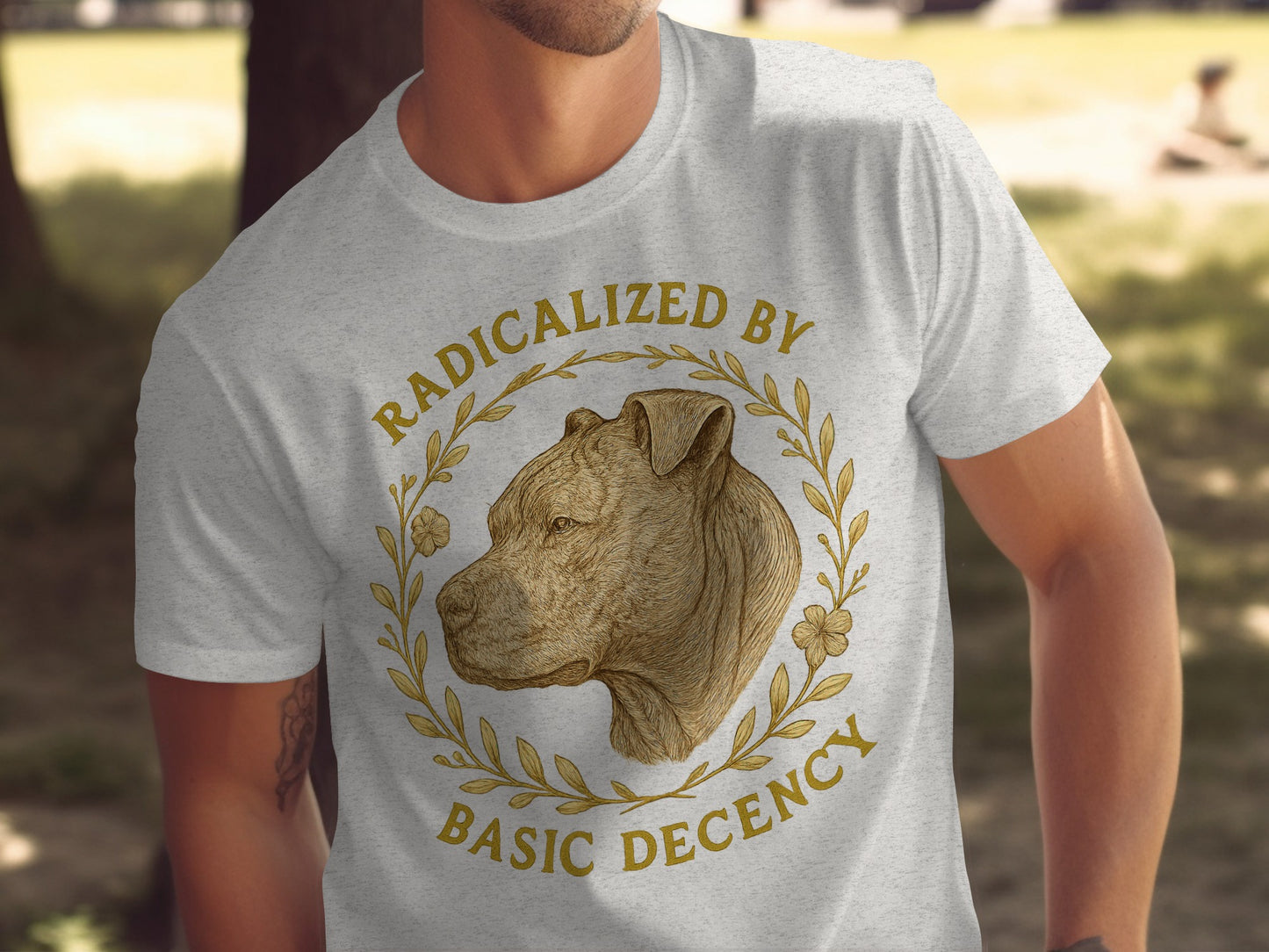 Radicalized By Basic Decency T-shirt product