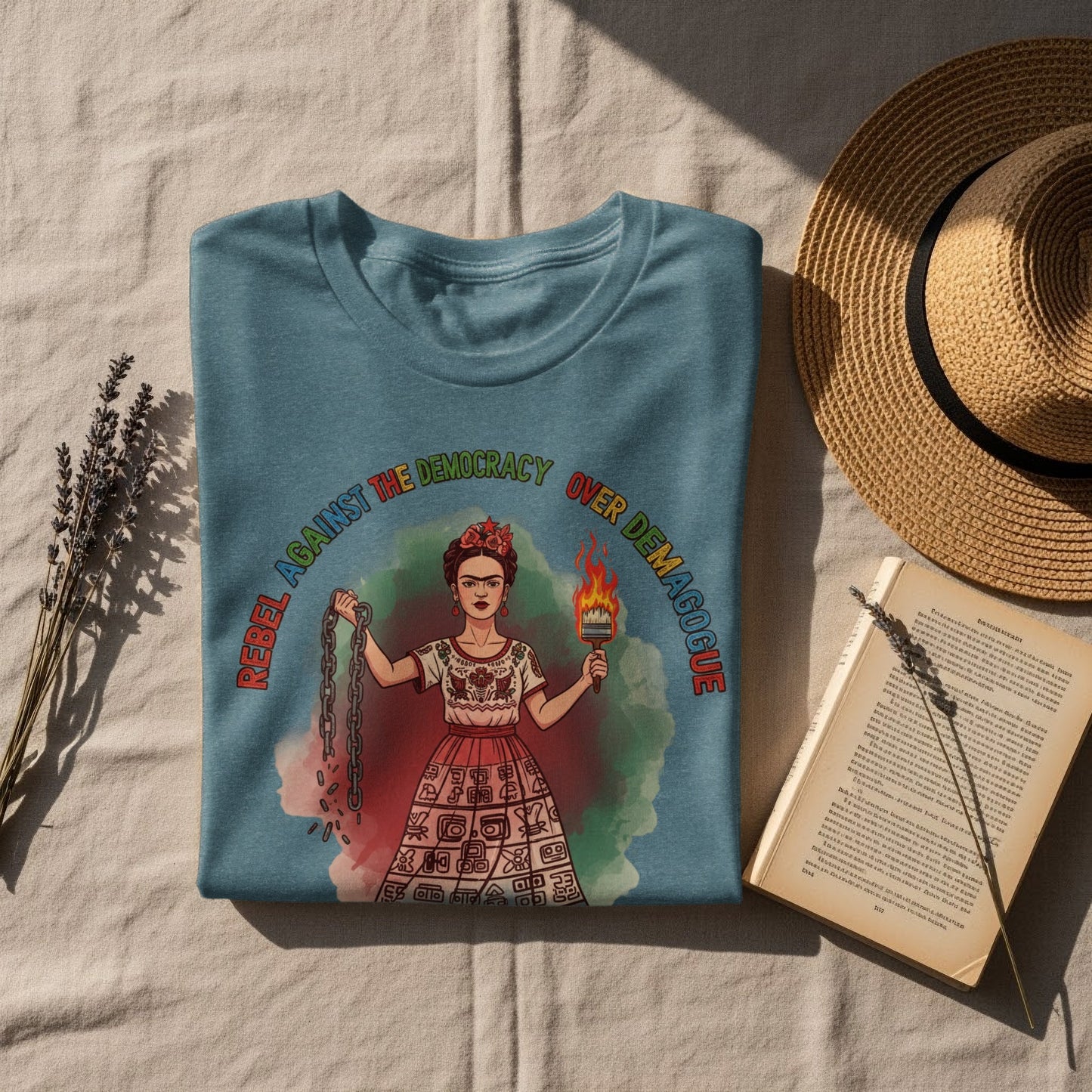 Rebel Against The Democracy Over Demagoguery T-shirt product