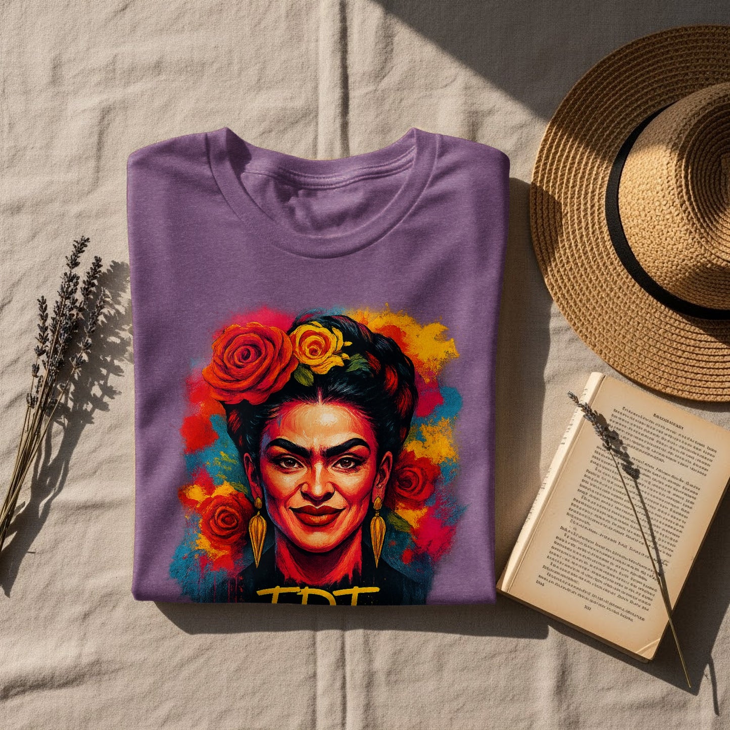 Colorful Artistic Portrait Graphic T-shirt product