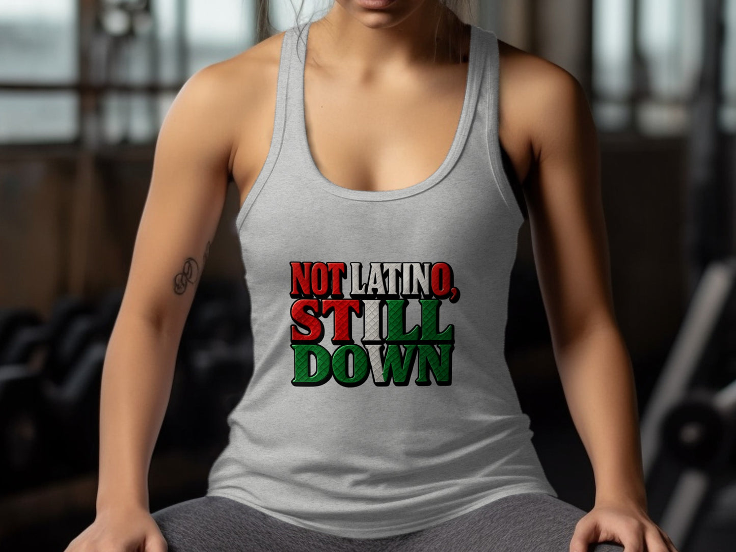 Not Latino Still Down Stylish Sleeveless Top product