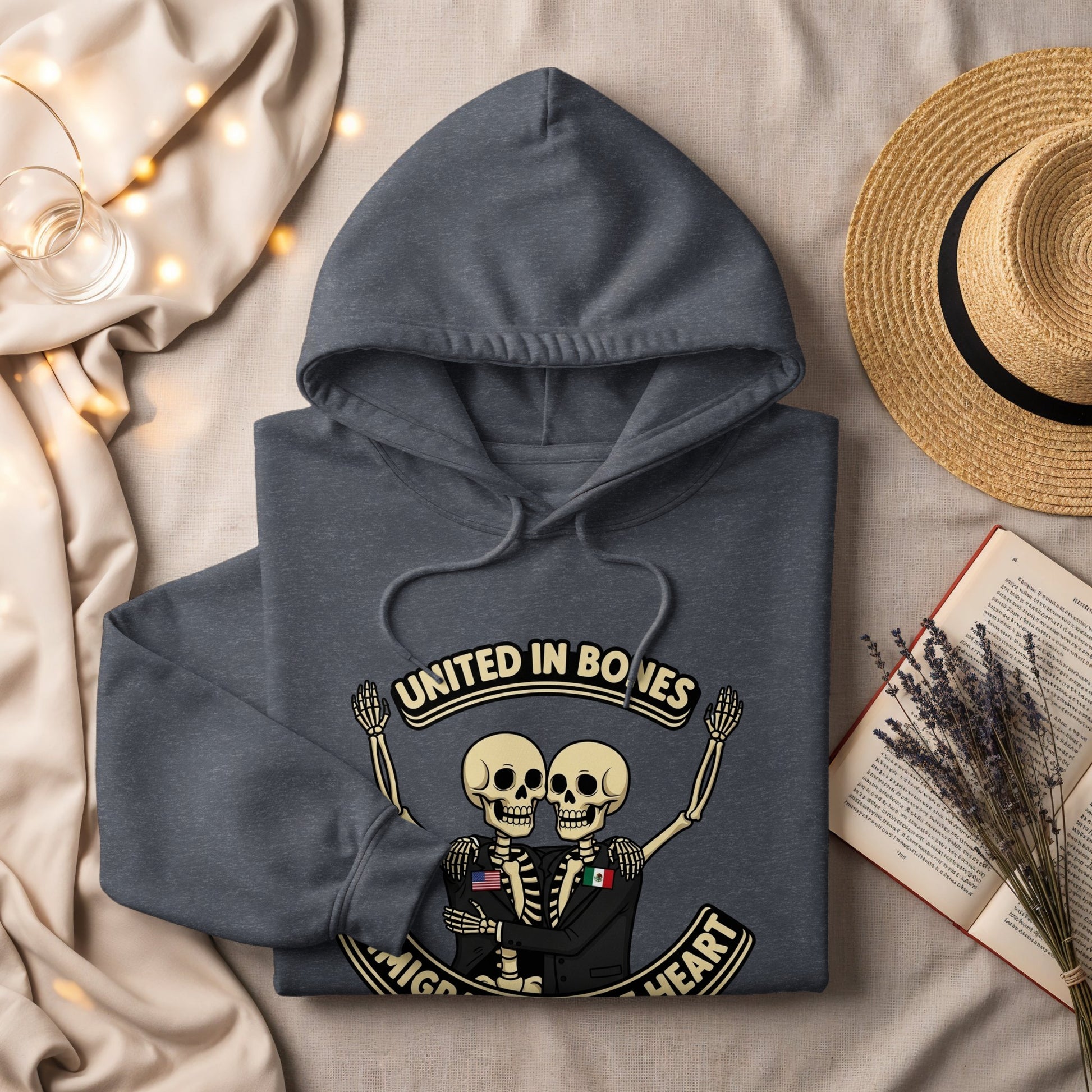 United in Bones Kiss Me With Your Heart hoodie product