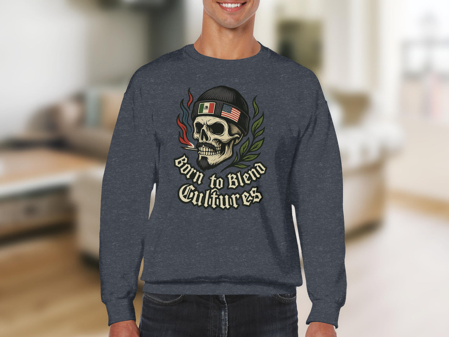 Born to Blend Cultures Graphic Sweatshirt product