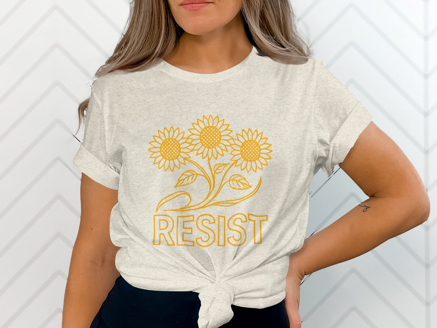 Sunflower Resist Graphic Tee Shirt fashion product