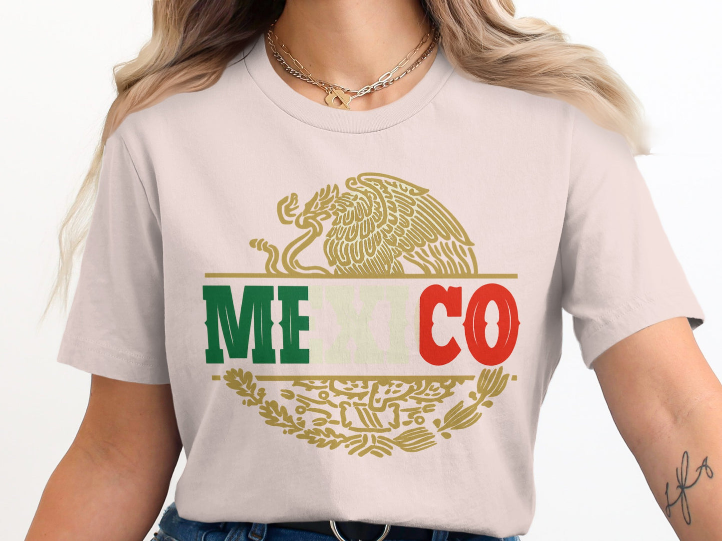 Mexico Eagle Graphic Women's T-shirt casual product type