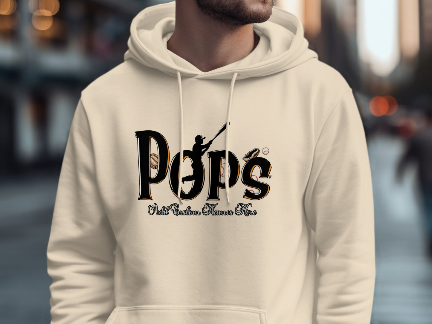 Pops Unique Design Hooded Sweatshirt Apparel product type