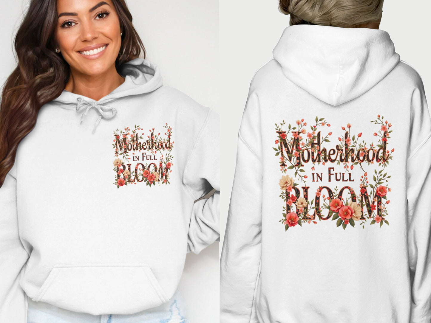 Motherhood in Full Bloom Graphic Hoodie product