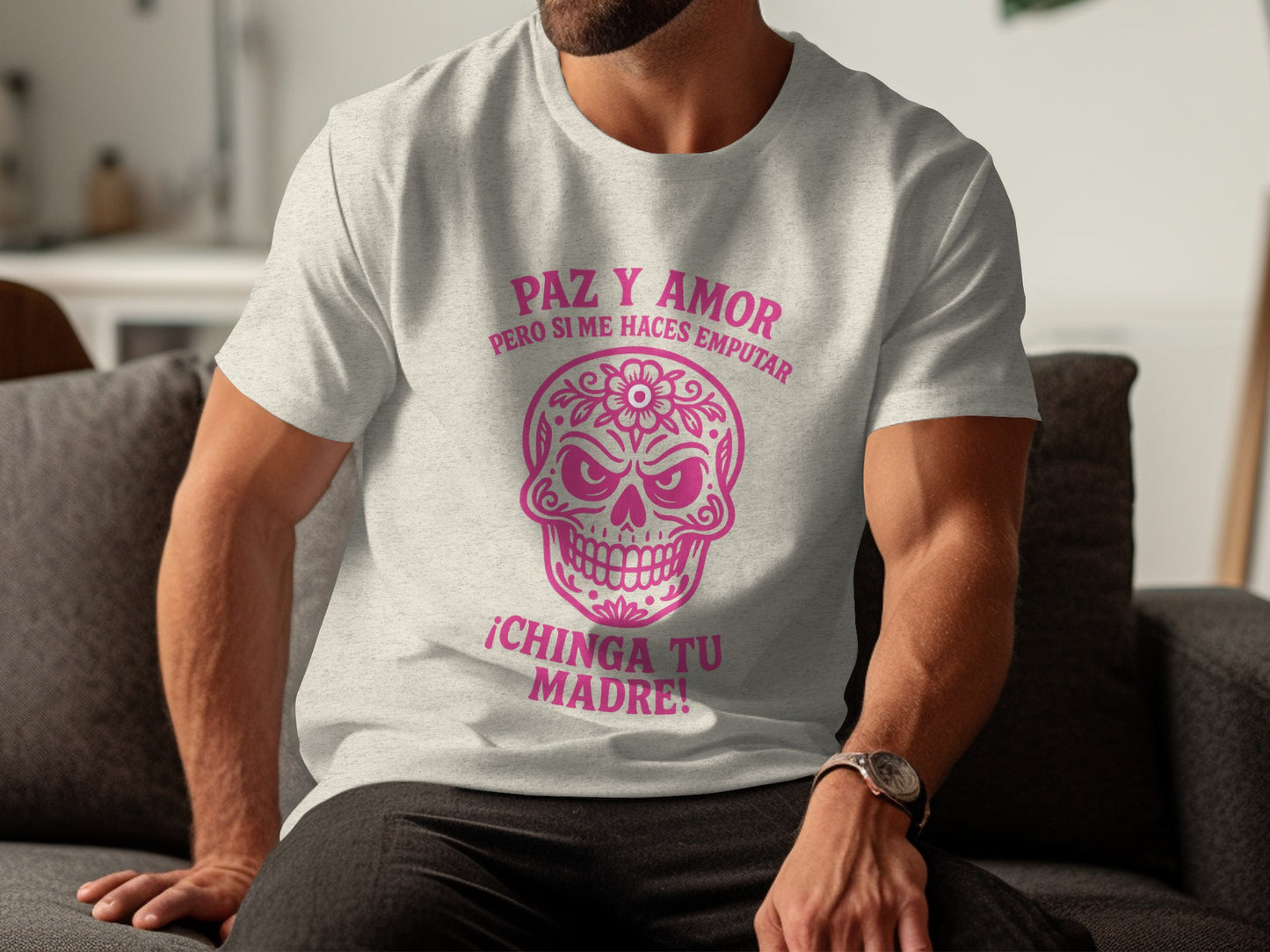 Paz y Amor Chinga Tu Madre colorful activewear product