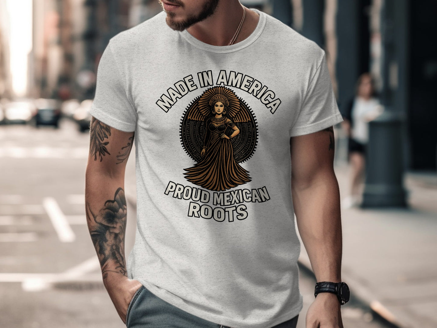 Made in America Proud Mexican Roots T-Shirt product