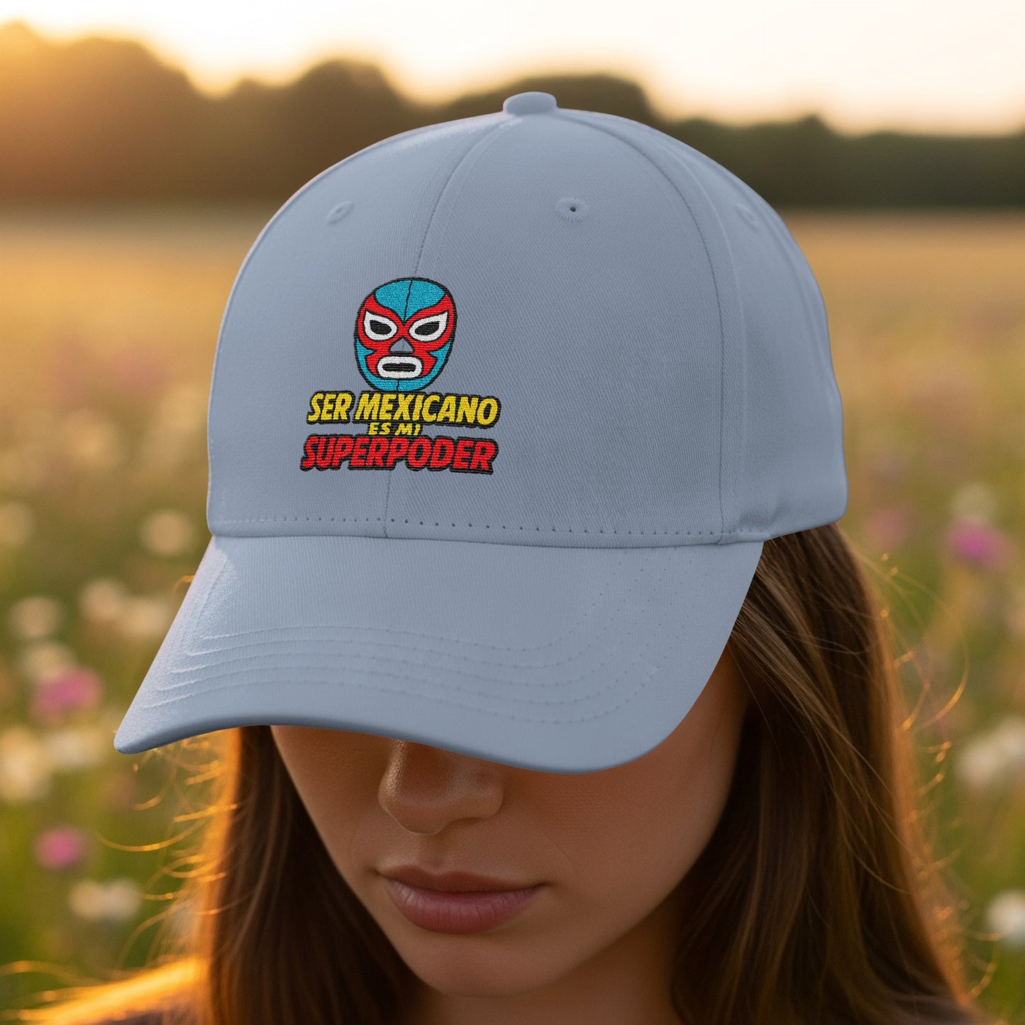 Ser Mexicano Es Mi Superpoder Embroidered Hat product type