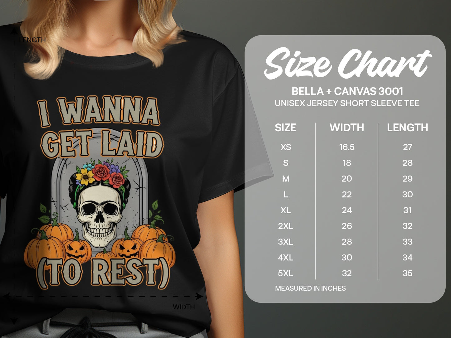 Funny Skeleton and Pumpkins Graphic Tee Shirt product