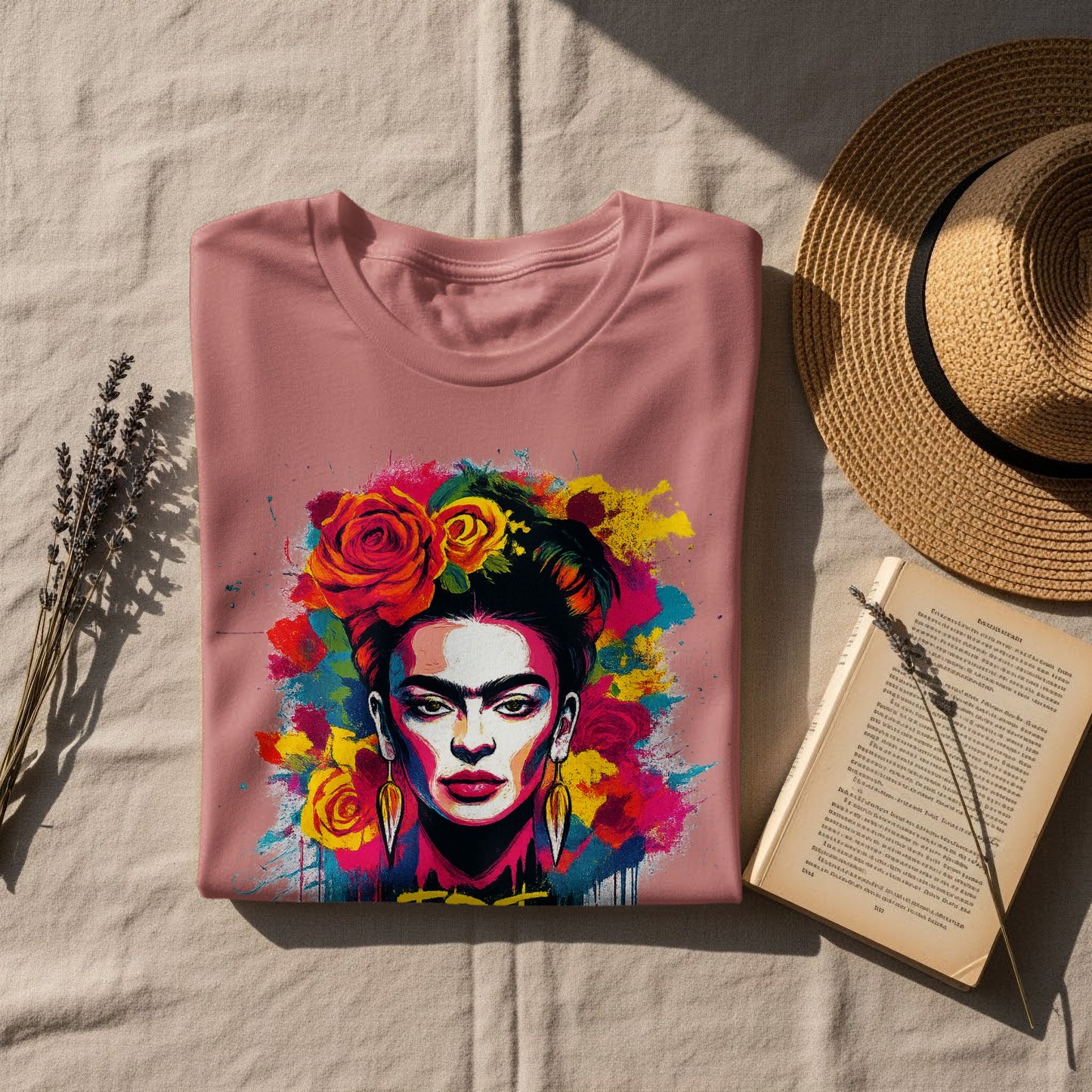 Colorful Artistic Portrait Graphic T-Shirt product