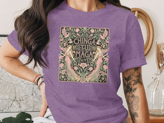 Stylish Chinga Tu Maga Graphic Tee for Fashion Lovers