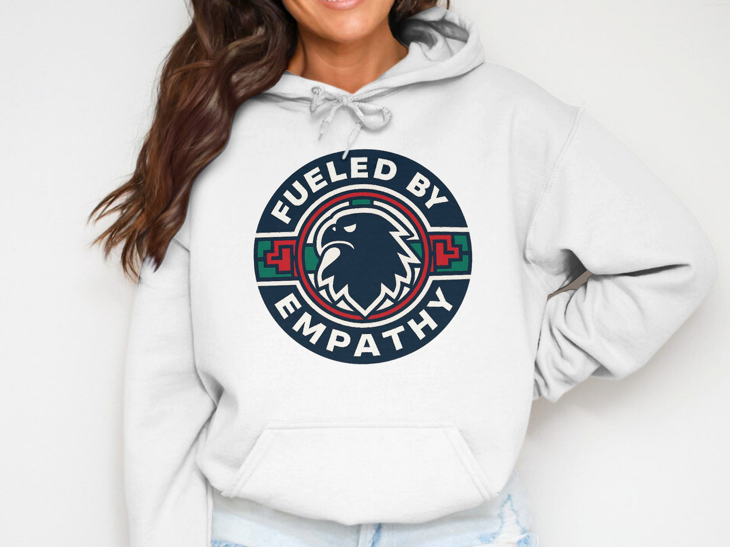 Fueled By Empathy Eagle Hoodie product