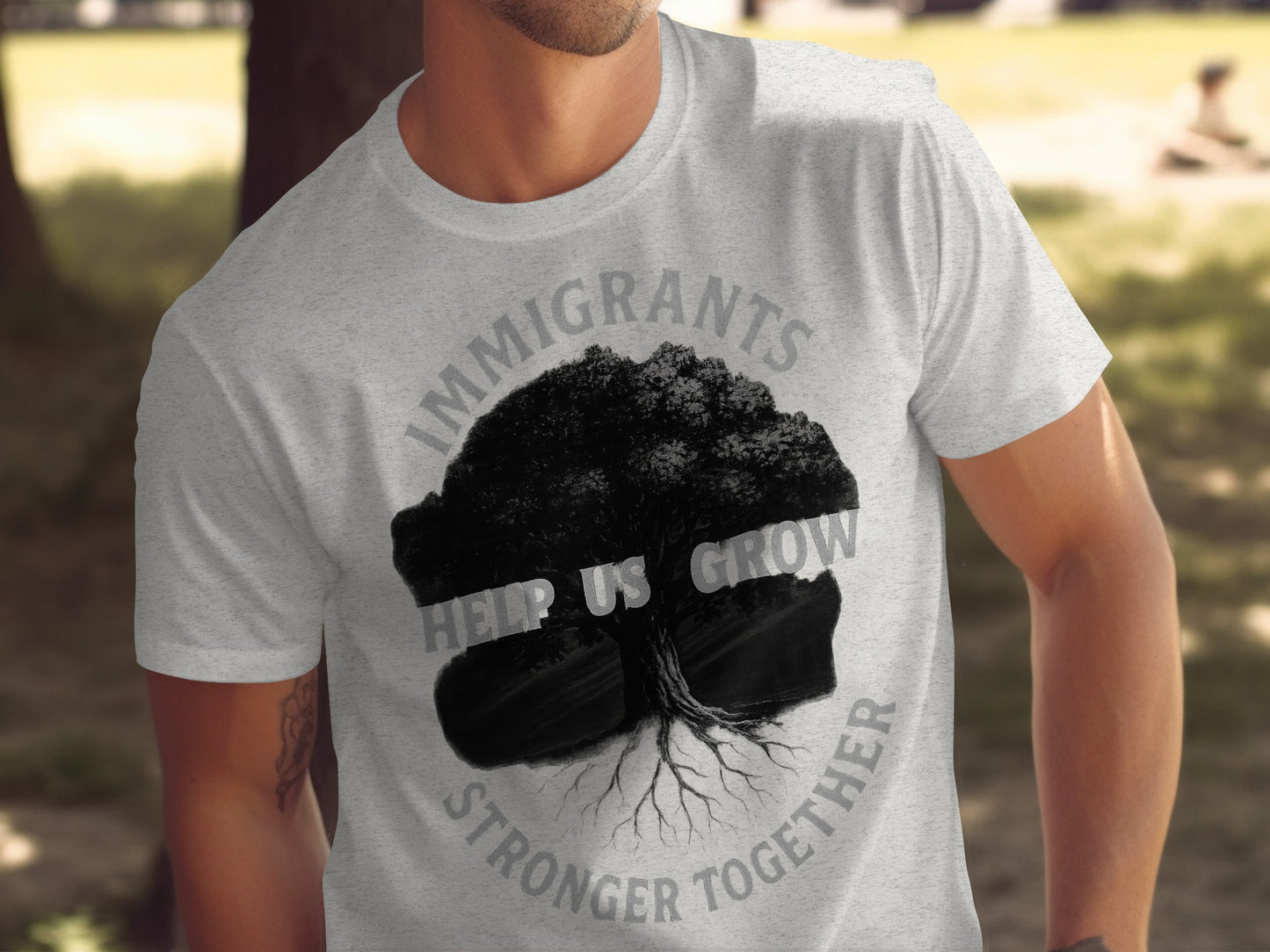 Immigrants Help Us Grow Stronger Together Shirt product type