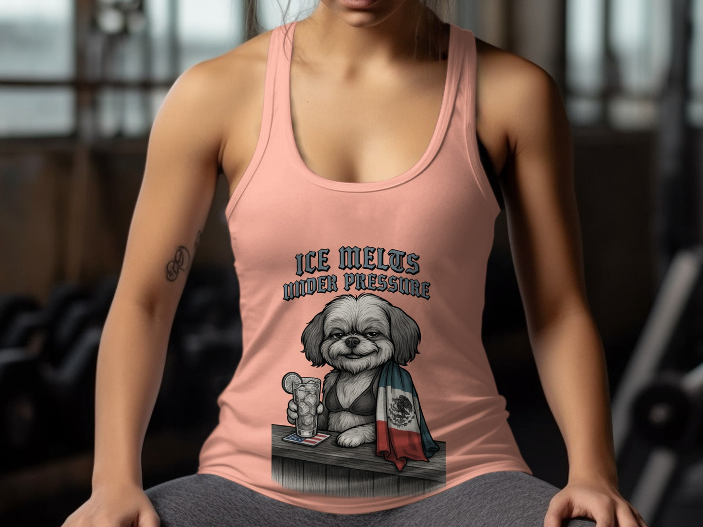 Ice Melts Under Pressure Graphic Tank Top product type