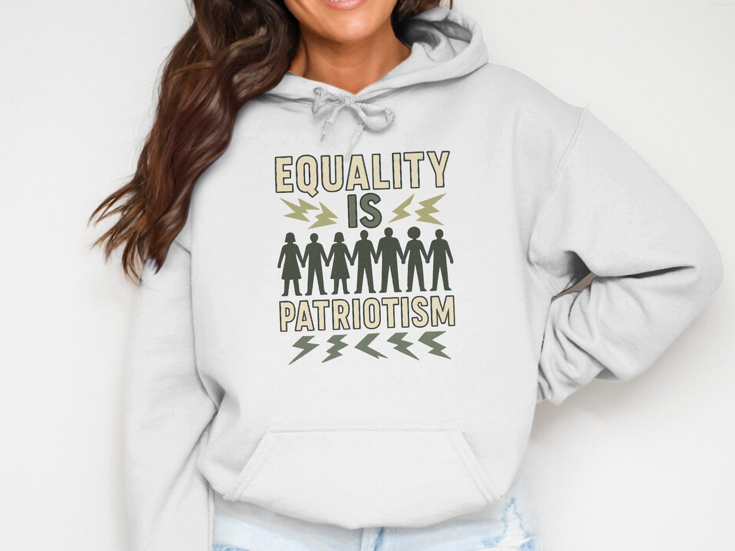 Equality is Patriotism Hooded Sweatshirt product
