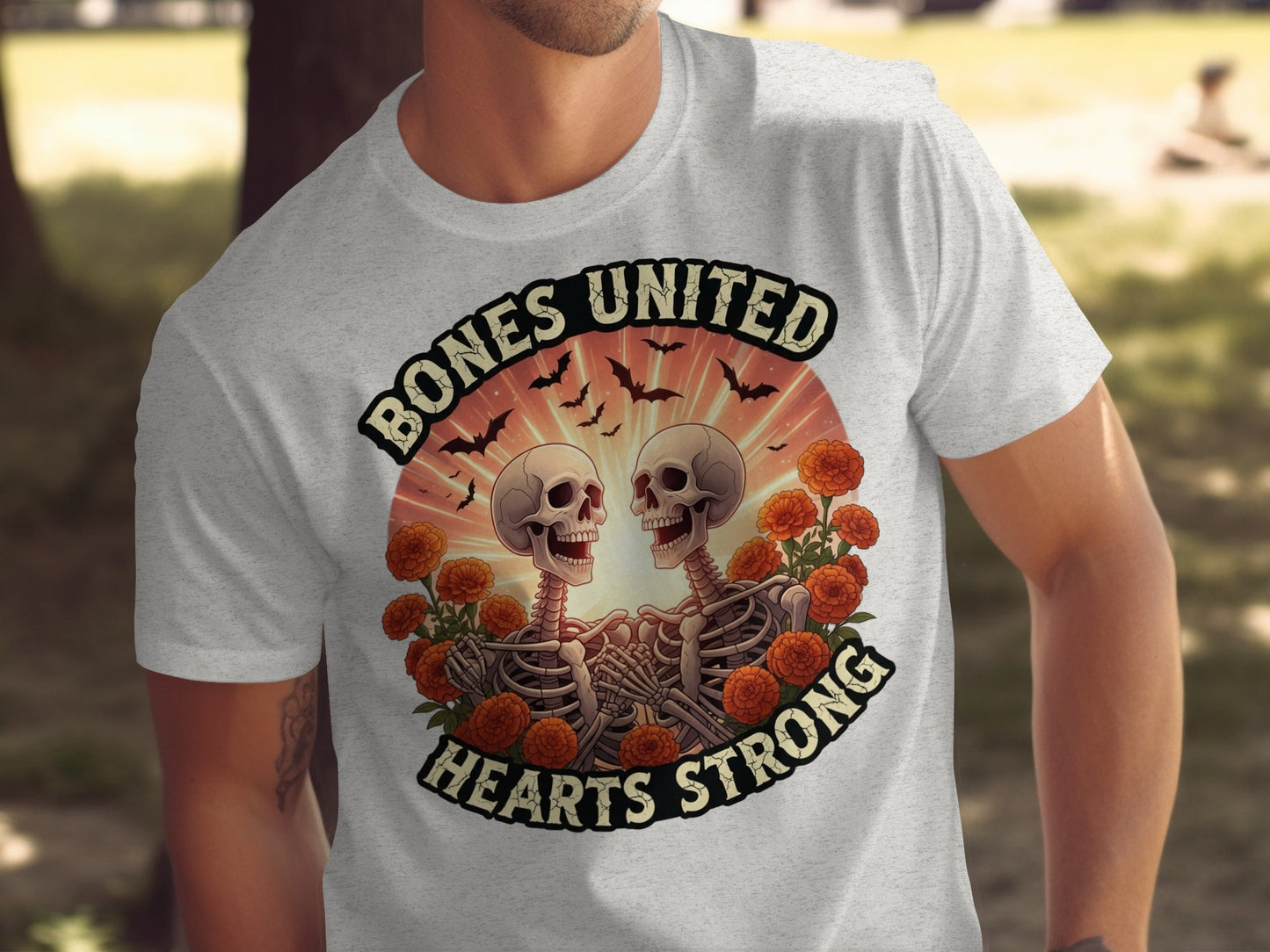 Bones United Hearts Strong Graphic Shirt product type