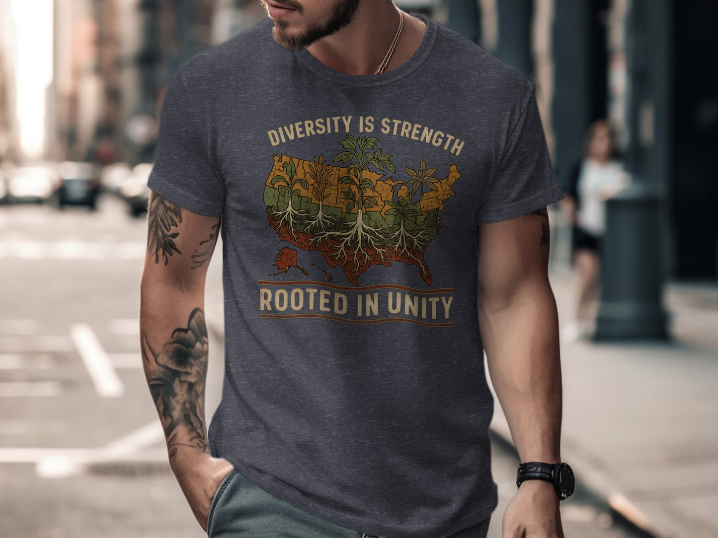 Diversity Is Strength Rooted In Unity T-shirt product