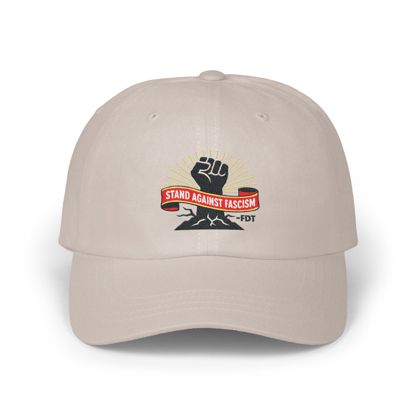 Stand Against Fascism Embroidered Cap product type