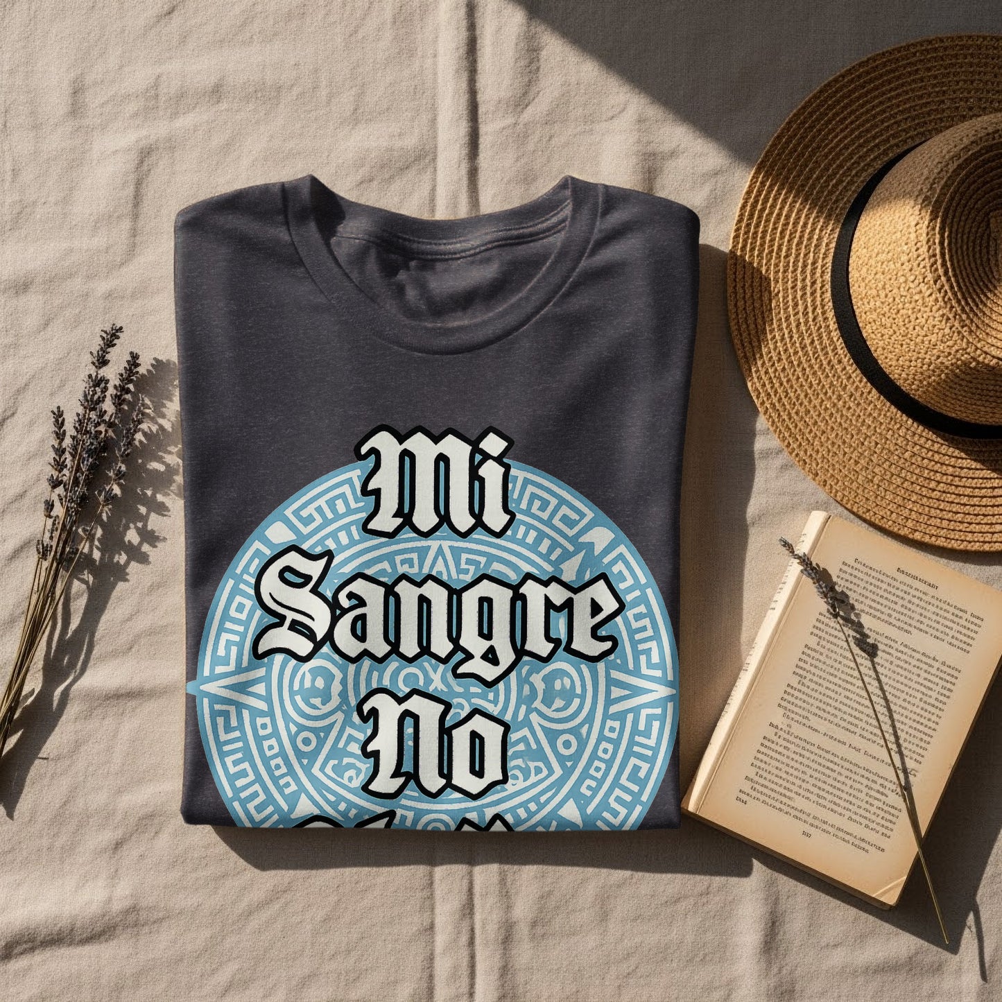 Mi Sangre No Se Vende Aztec Inspired T-shirt product type