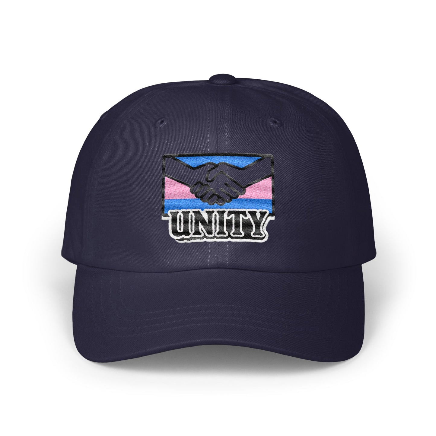 Unity Handshake Embroidery Design Baseball Cap product