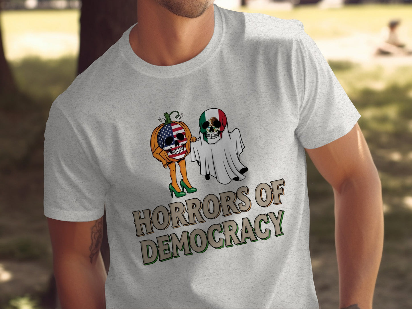 Horrors of Democracy Graphic T-Shirt product type