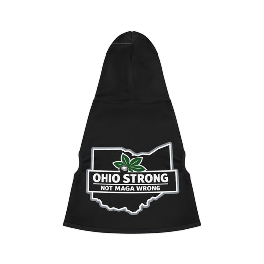 Ohio Strong Not Maga Wrong Graphic Design Hooded Apparel
