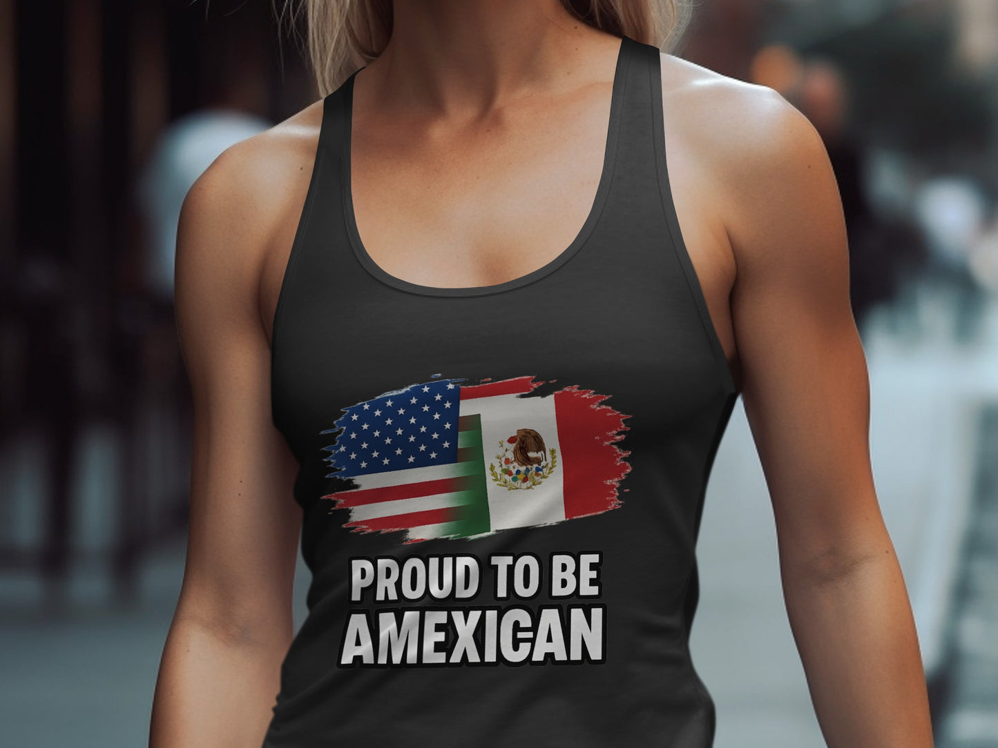 Proud To Be Amexican Graphic Tank Top Product