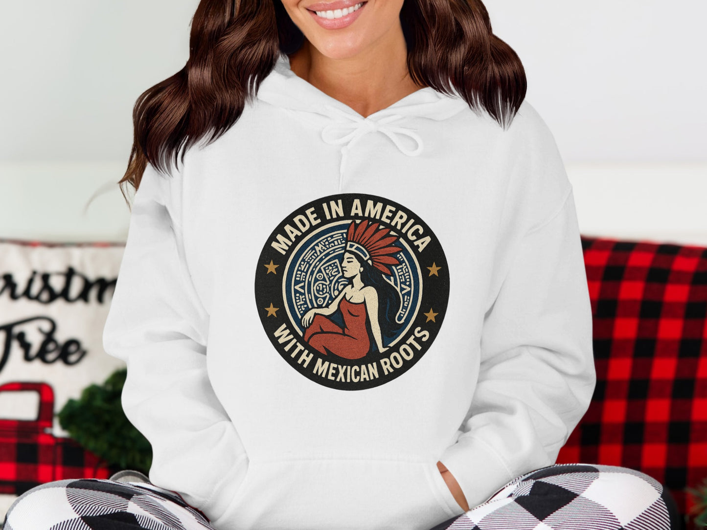Made In America With Mexican Roots Hoodie product