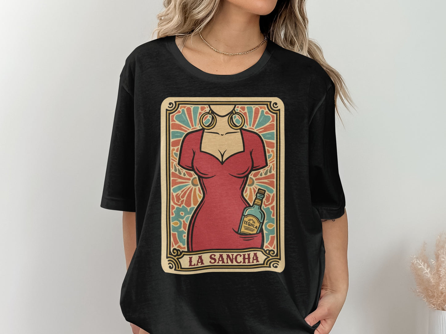 La Sancha Graphic Print Oversized Tee Shirt product